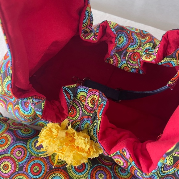 DESIGNER "FURBABY" TOTE CARRIER (NWOT) HANDMADE - Picture 4 of 11